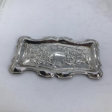 Load image into Gallery viewer, Silver Pin Tray / Ring Tray Carr&#39;s Of Sheffield 1994
