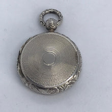 Load image into Gallery viewer, Pocket Watch Shaped Silver Vinaigrette Gervaise Wheeler Birmingham 1835
