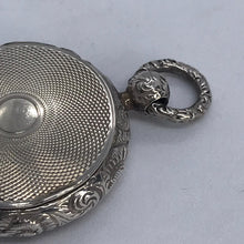 Load image into Gallery viewer, Pocket Watch Shaped Silver Vinaigrette Gervaise Wheeler Birmingham 1835
