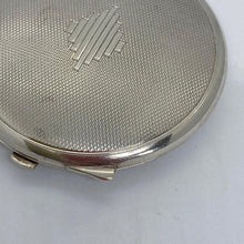 Load image into Gallery viewer, Art Deco Silver Compact Birmingham 1936
