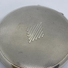 Load image into Gallery viewer, Art Deco Silver Compact Birmingham 1936
