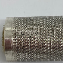 Load image into Gallery viewer, Rare And Unusual Antique Silver Travelling Shaving Brush Hallmarked London 1875
