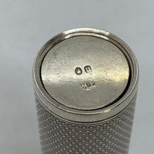 Load image into Gallery viewer, Rare And Unusual Antique Silver Travelling Shaving Brush Hallmarked London 1875
