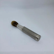 Load image into Gallery viewer, Rare And Unusual Antique Silver Travelling Shaving Brush Hallmarked London 1875
