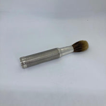 Load image into Gallery viewer, Rare And Unusual Antique Silver Travelling Shaving Brush Hallmarked London 1875
