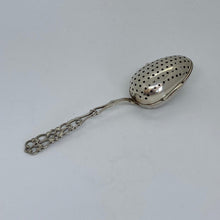 Load image into Gallery viewer, Edwardian Silver Tea Infuser Hallmarked C E Williams Birmingham 1901
