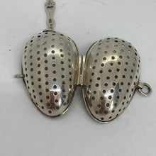 Load image into Gallery viewer, Edwardian Silver Tea Infuser Hallmarked C E Williams Birmingham 1901
