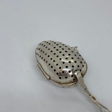 Load image into Gallery viewer, Edwardian Silver Tea Infuser Hallmarked C E Williams Birmingham 1901
