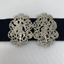 Load image into Gallery viewer, Hallmarked Silver Nurses Buckle Stokes &amp; Ireland Chester 1898
