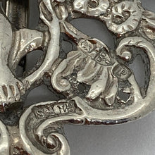 Load image into Gallery viewer, Hallmarked Silver Nurses Buckle Stokes &amp; Ireland Chester 1898
