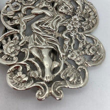 Load image into Gallery viewer, Hallmarked Silver Nurses Buckle Stokes &amp; Ireland Chester 1898
