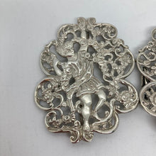 Load image into Gallery viewer, Hallmarked Silver Nurses Buckle Stokes &amp; Ireland Chester 1898
