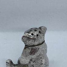 Load image into Gallery viewer, Edwardian Solid Silver Teddy Bear Pepperette William Vale &amp; Sons Birmingham 1908
