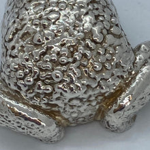 Load image into Gallery viewer, Silver Paperweight Modelled As A Toad Import Hallmarks
