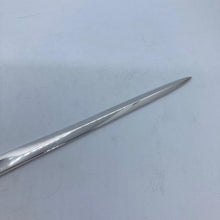 Load image into Gallery viewer, Hallmarked Silver Letter Opener Designed As A Meat Skewer Francis Howard Sheffield 1979
