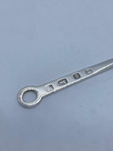 Load image into Gallery viewer, Hallmarked Silver Letter Opener Designed As A Meat Skewer Francis Howard Sheffield 1979
