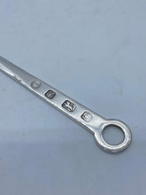 Load image into Gallery viewer, Hallmarked Silver Letter Opener Designed As A Meat Skewer Francis Howard Sheffield 1979
