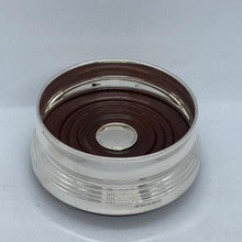 Load image into Gallery viewer, Hallmarked Solid Silver Wine Bottle Coaster / Holder Small Size New And Boxed
