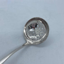 Load image into Gallery viewer, Hallmarked Silver Sifter Spoon Maxfield &amp; Sons Sheffield 1913
