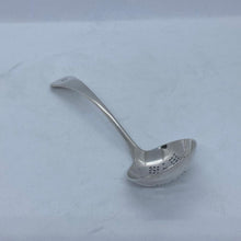 Load image into Gallery viewer, Hallmarked Silver Sifter Spoon Maxfield &amp; Sons Sheffield 1913
