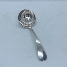 Load image into Gallery viewer, Hallmarked Silver Sifter Spoon Maxfield &amp; Sons Sheffield 1913
