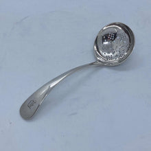 Load image into Gallery viewer, Hallmarked Silver Sifter Spoon Maxfield &amp; Sons Sheffield 1913
