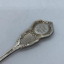 Load image into Gallery viewer, Hallmarked Silver Royal Christening Spoon Replica Franklin Mint London 1982
