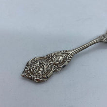 Load image into Gallery viewer, Hallmarked Silver Royal Christening Spoon Replica Franklin Mint London 1982
