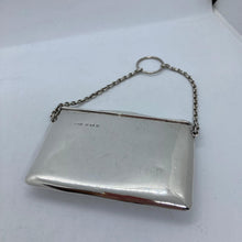 Load image into Gallery viewer, Art Nouveau Silver Ladies Card Case In Original Box Birmingham 1906
