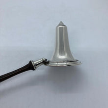 Load image into Gallery viewer, Large Hallmarked Silver Candle Snuffer With Turned Wooden Handle
