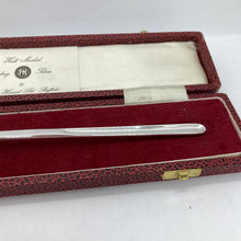 Load image into Gallery viewer, Hallmarked Solid Silver Marrow Scoop In Original Box Sheffield 1972
