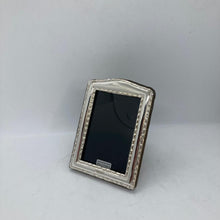 Load image into Gallery viewer, Silver Photograph Frame With Beaded Decoration
