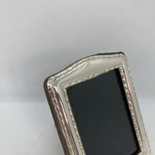 Load image into Gallery viewer, Silver Photograph Frame With Beaded Decoration
