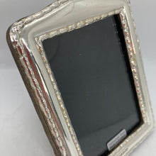 Load image into Gallery viewer, Silver Photograph Frame With Beaded Decoration
