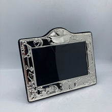 Load image into Gallery viewer, Hallmarked Silver Children’s Photo Frame Nursery Or Christening Toy Design
