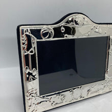 Load image into Gallery viewer, Hallmarked Silver Children’s Photo Frame Nursery Or Christening Toy Design
