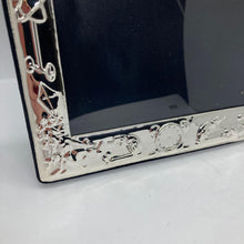 Load image into Gallery viewer, Hallmarked Silver Children’s Photo Frame Nursery Or Christening Toy Design
