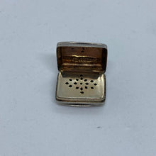 Load image into Gallery viewer, George IV Miniature Silver Vinaigrette John Bettridge Birmingham 1824
