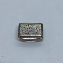 Load image into Gallery viewer, George IV Miniature Silver Vinaigrette John Bettridge Birmingham 1824
