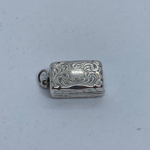 Load image into Gallery viewer, Small Silver Vinaigrette Frederick Marson Birmingham 1857
