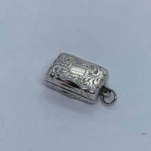 Load image into Gallery viewer, Small Silver Vinaigrette Frederick Marson Birmingham 1857
