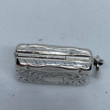 Load image into Gallery viewer, Small Silver Vinaigrette Frederick Marson Birmingham 1857
