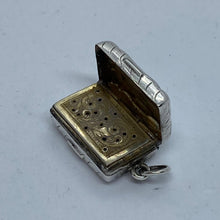 Load image into Gallery viewer, Small Silver Vinaigrette Frederick Marson Birmingham 1857
