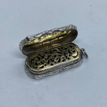 Load image into Gallery viewer, Silver Vinaigrette David Pettifer Birmingham 1851
