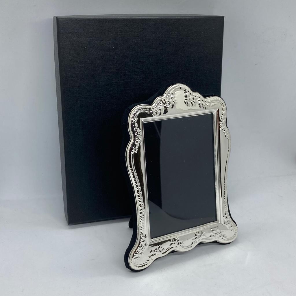 Hallmarked Silver Photograph Frame Victorian Style - New