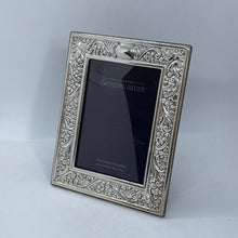 Load image into Gallery viewer, Hallmarked Silver Ornate Photograph Frame Sheffield 1996
