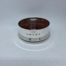 Load image into Gallery viewer, Silver Wine Bottle Coaster Broadway &amp; Co. Birmingham 2001
