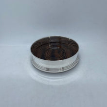 Load image into Gallery viewer, Hallmarked Silver Bottle Coaster Birmingham 1984
