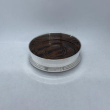 Load image into Gallery viewer, Hallmarked Silver Bottle Coaster Birmingham 1984
