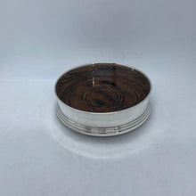 Load image into Gallery viewer, Hallmarked Silver Bottle Coaster Birmingham 1984
